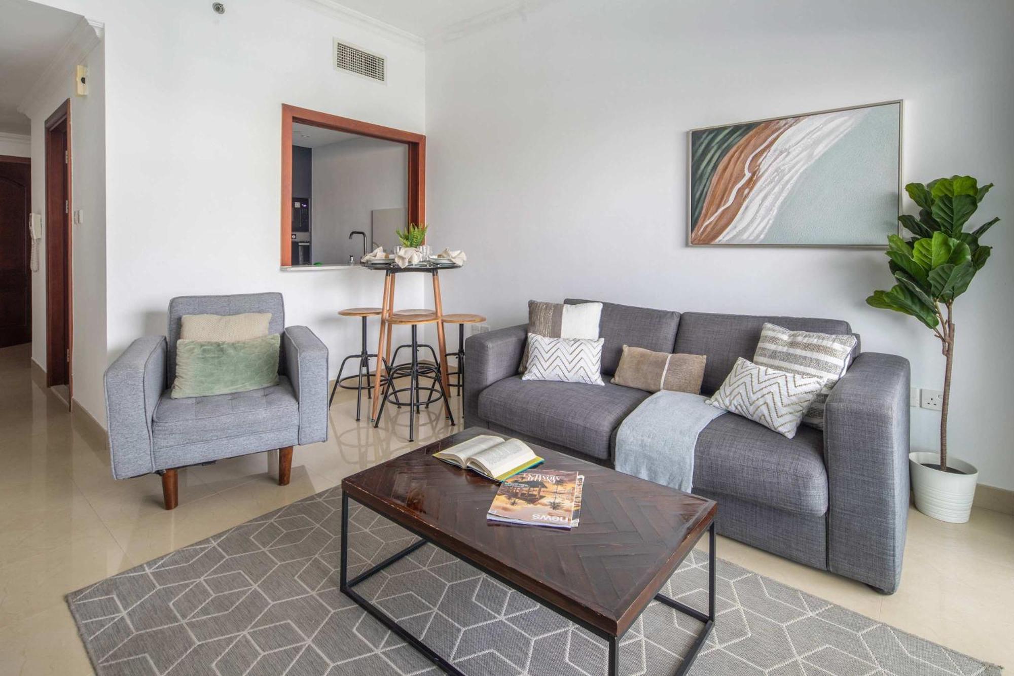 Apartament Frank Porter - Time Place Tower Dubaj Zewnętrze zdjęcie