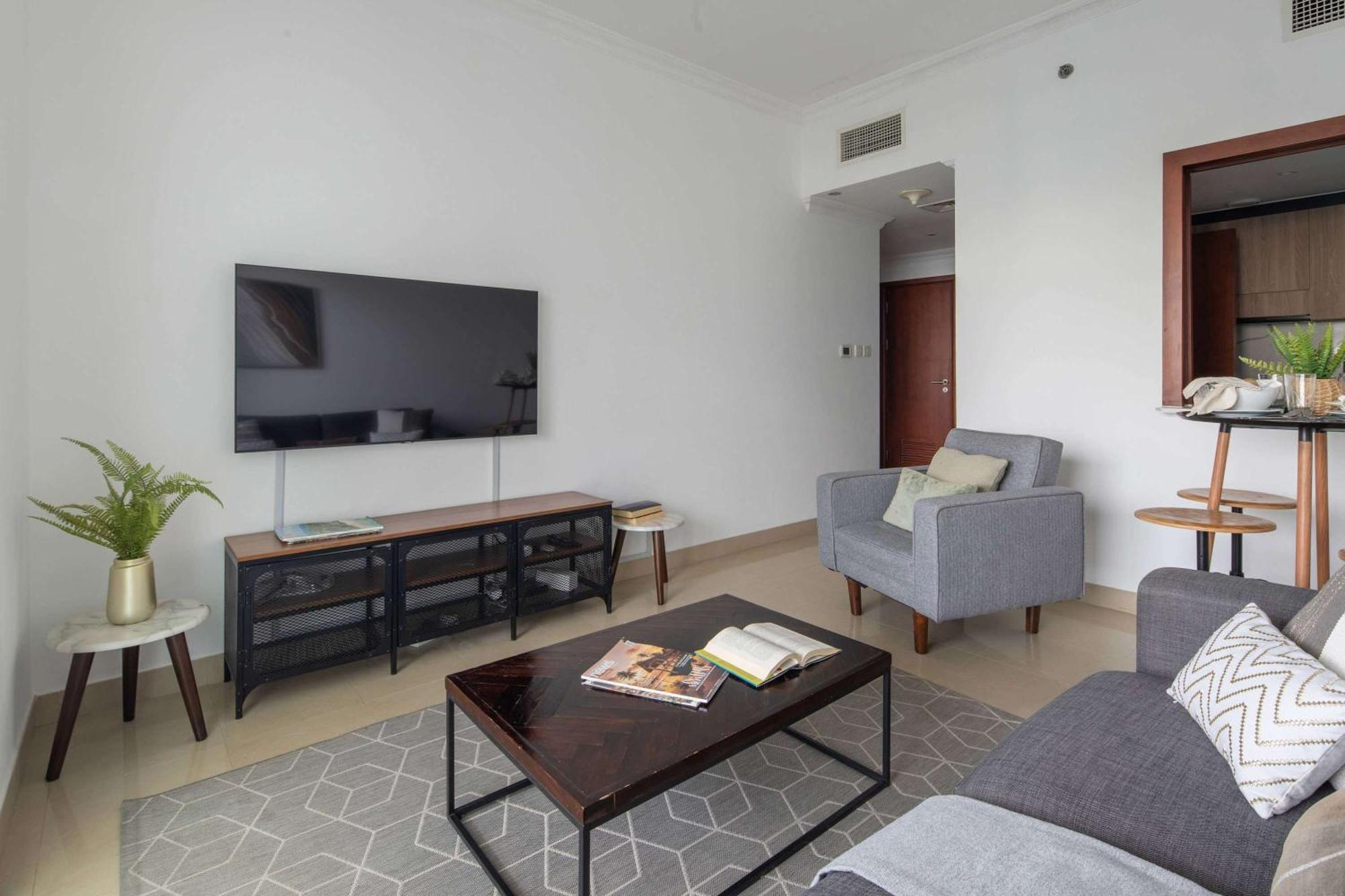 Apartament Frank Porter - Time Place Tower Dubaj Zewnętrze zdjęcie